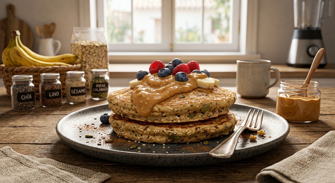 Tortitas de Plátano y Avena