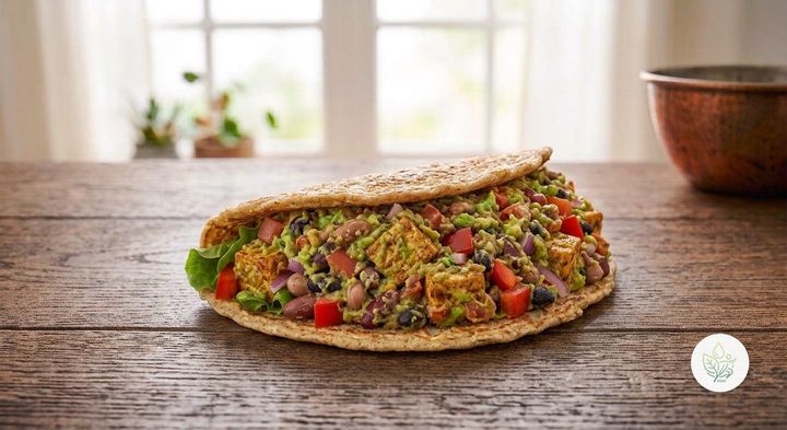 Wrap de Tofu Saludable